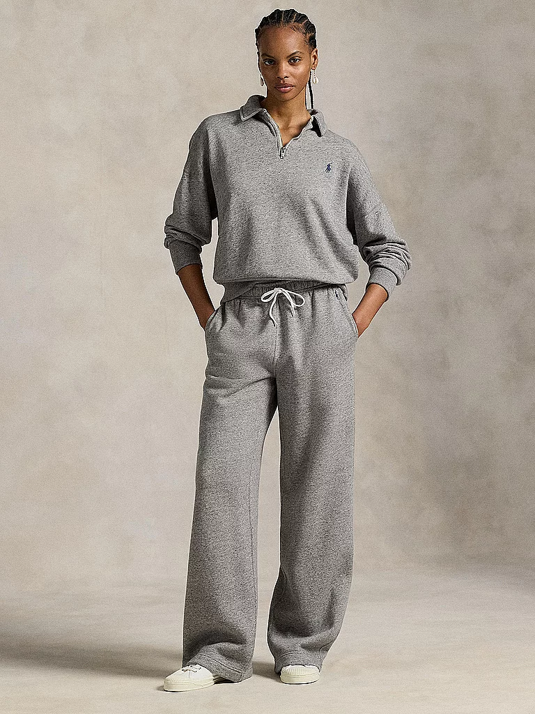 Vêtements Polo Ralph Lauren Knit Open Bottom Sweatpant Pants pour Accessoires - vue 4